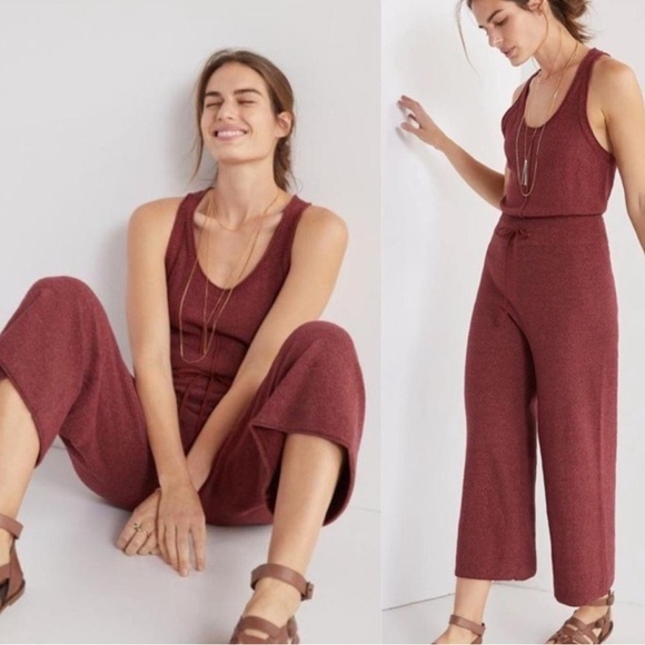 Daily Practice Maroon Jumpsuit - Picture 1 of 5